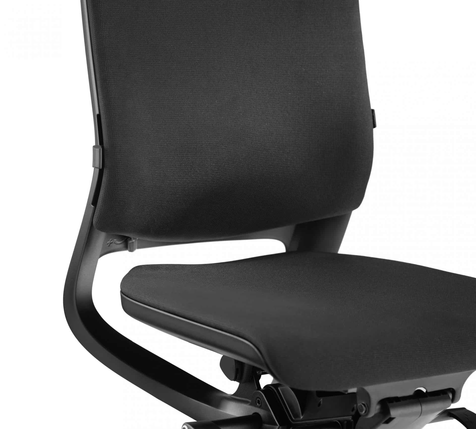 Fauteuil de bureau pro avec assise pivotante et dossier inclinable Mera – Image 3