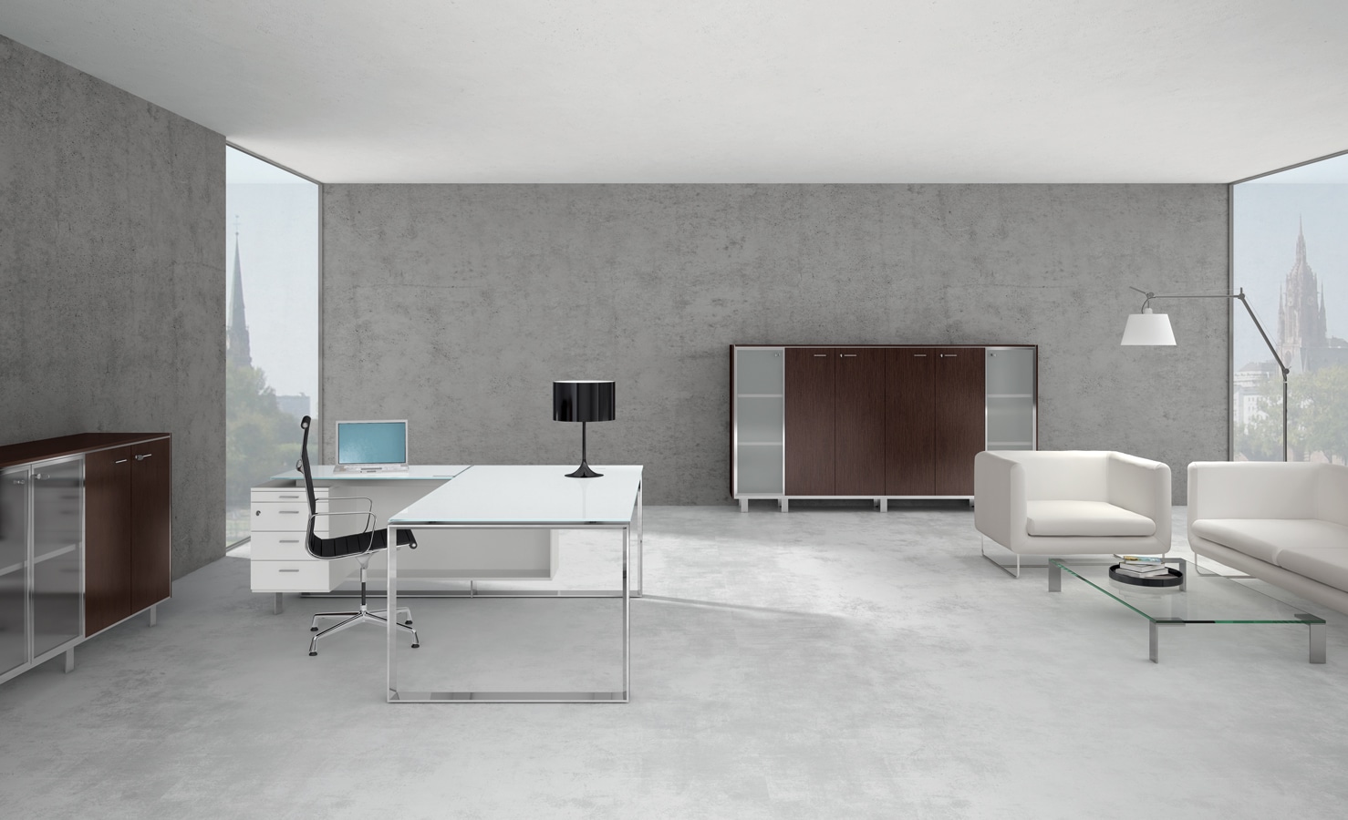 Bureau en verre trempé 10mm X7 – Image 3