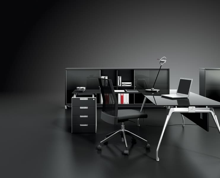 Bureau en verre optique Inspira – Image 2