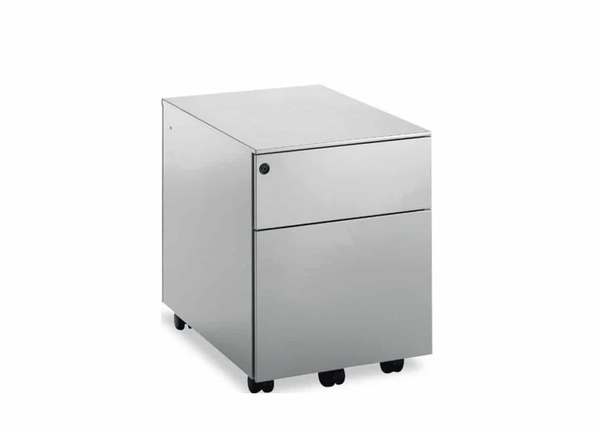 Caisson de bureau mobile à 3 tiroirs PAISIBLE – Image 3