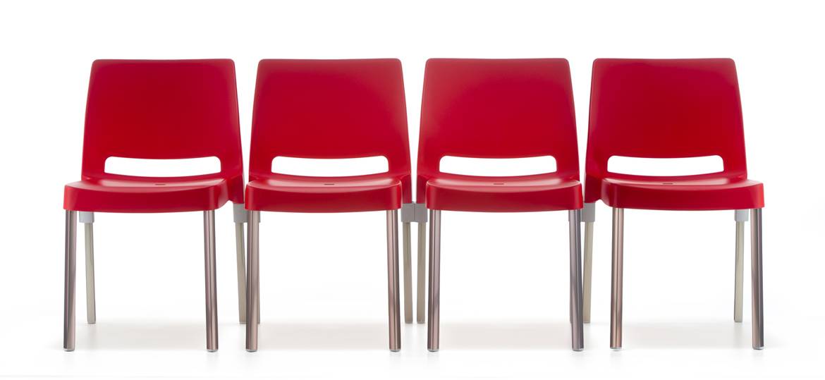 Chaise de formation empilable JOI – Image 2