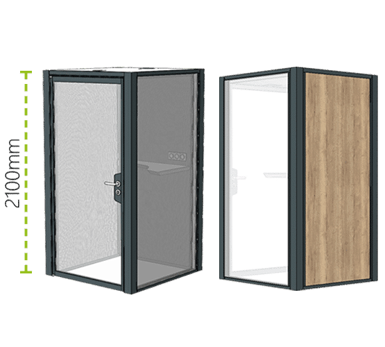Cabine téléphonique acoustique bureau Série 1 – Image 3