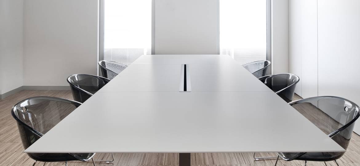 Table de réunion fixe Plano