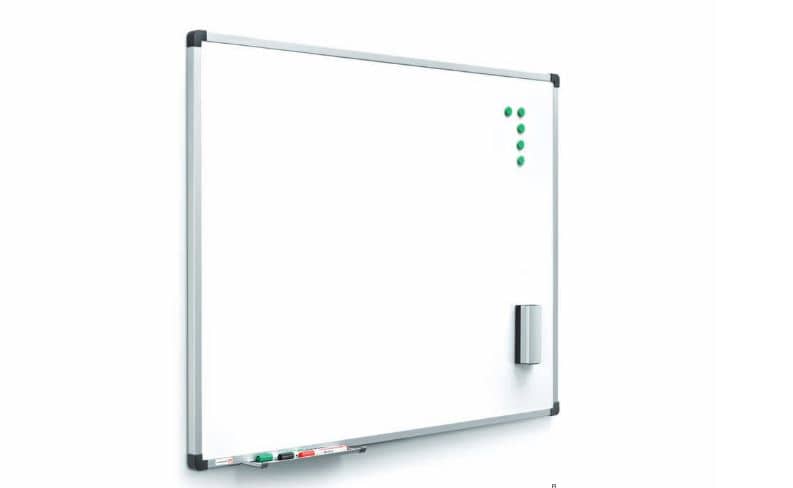Tableau laqué magnétique blanc