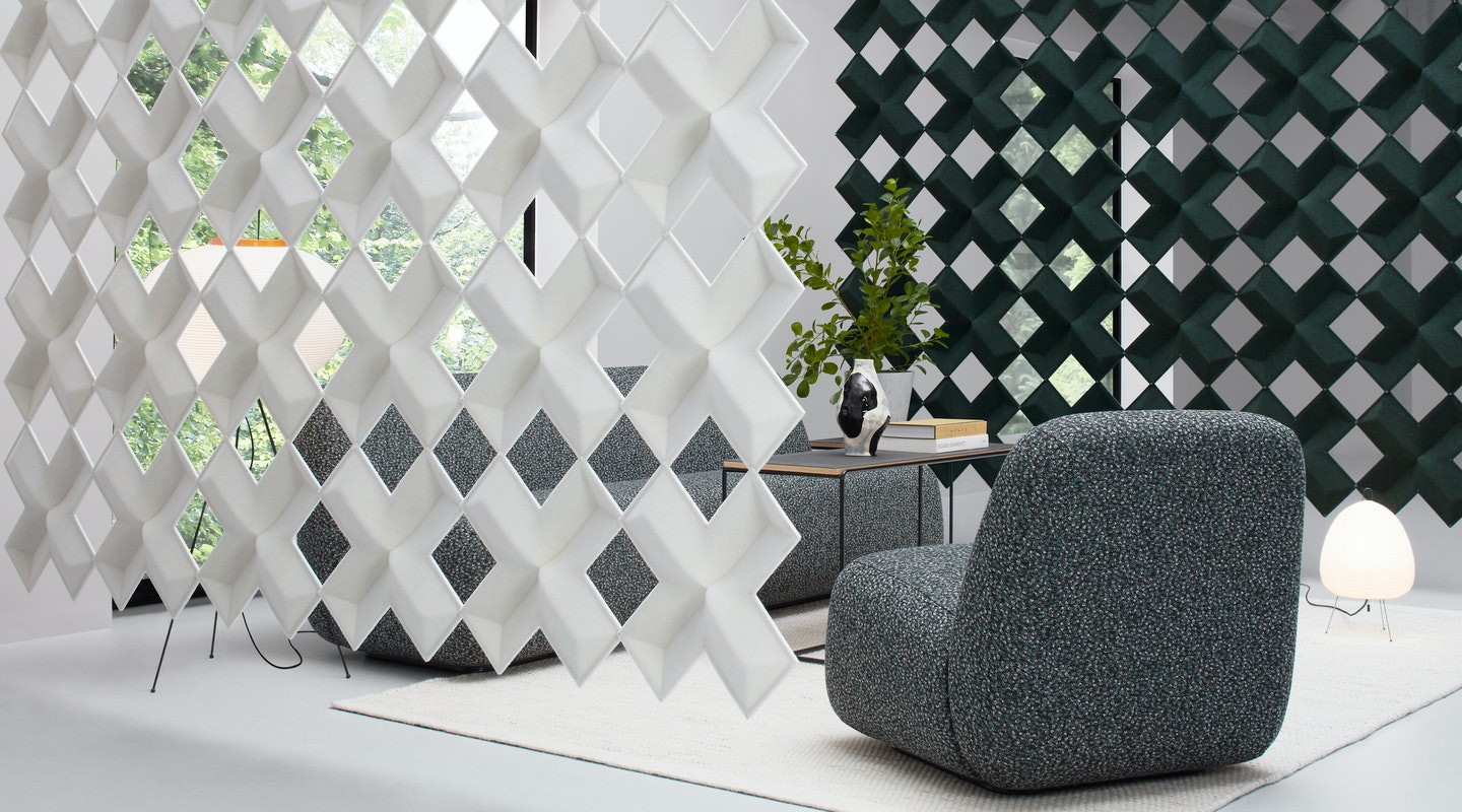 Panneau acoustique suspendu au plafond pour bureau Air-X