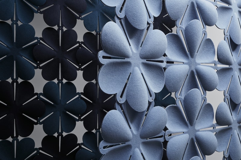 Panneau isolation acoustique suspendu au plafond pour bureau Airbloom