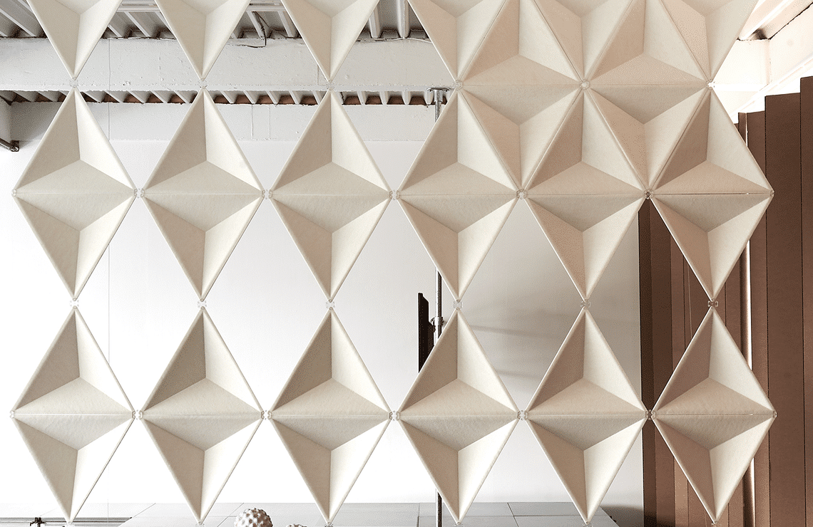 Panneau acoustique suspendu personnalisé de bureau Aircone