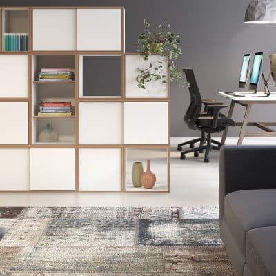 Meuble de rangement de bureau modulaire Bob