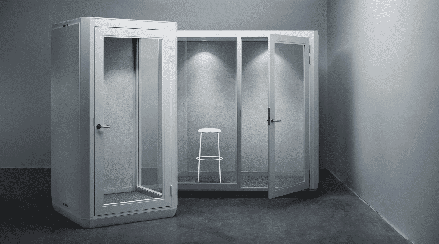 Cabine acoustique pour open space de 1 à 4 personnes Plenty – Image 5