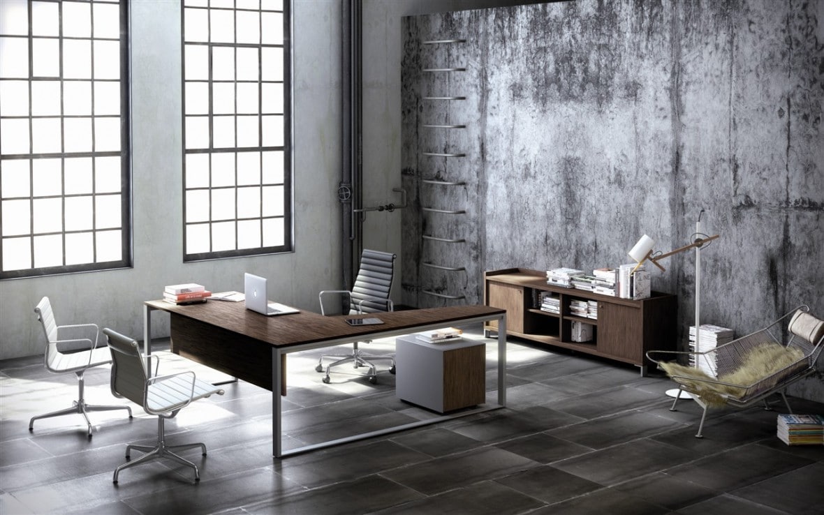 Bureau d’angle de direction haut de gamme Adapta 2 Plus