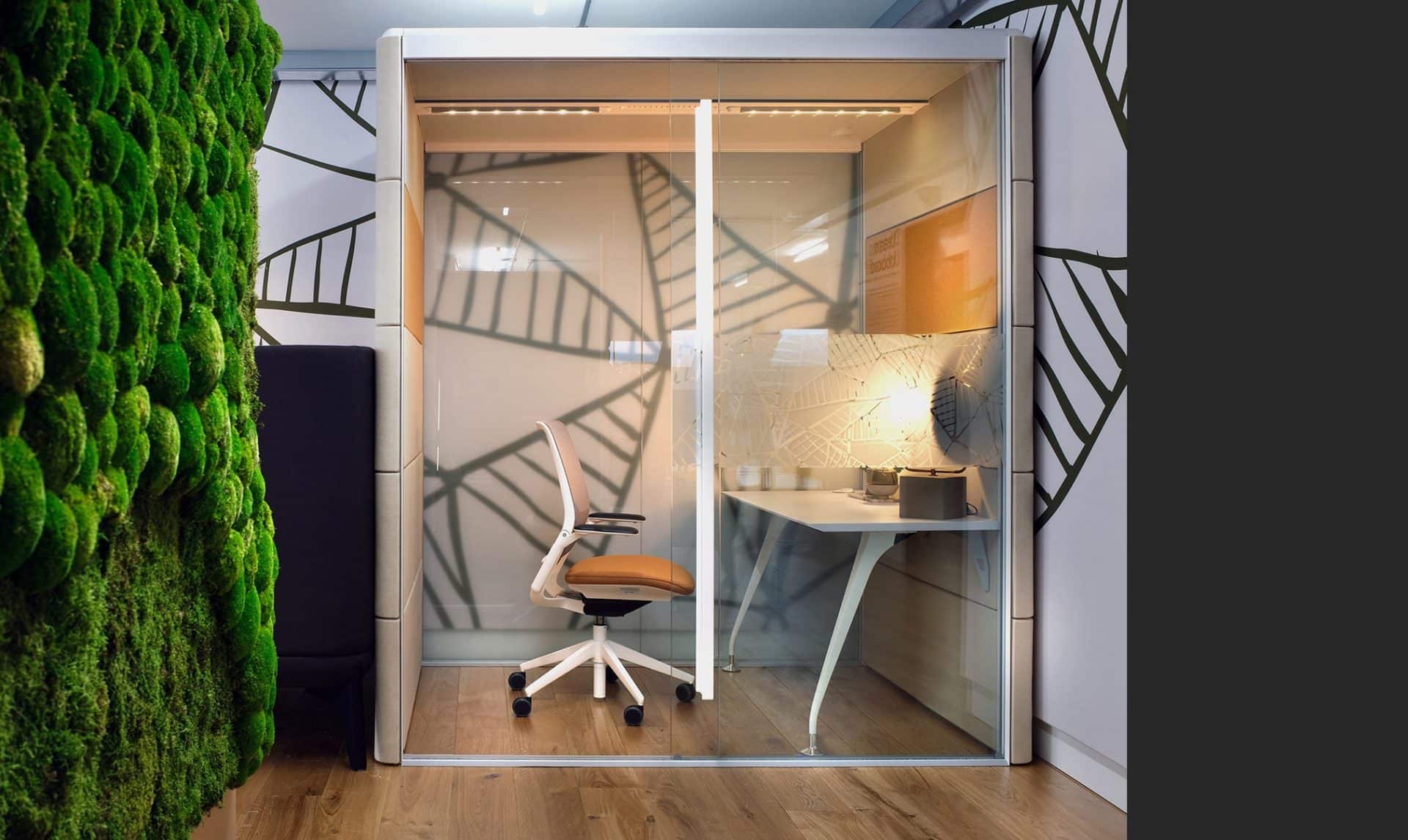 Cabine de bureau acoustique personnalisable Air – Image 2