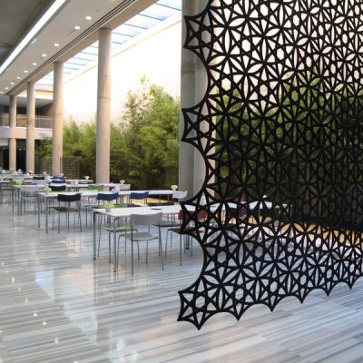 Element acoustique panneau suspendu au plafond Airflake