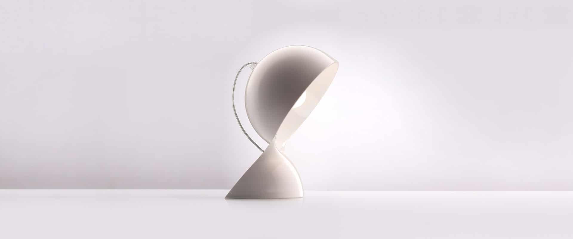 Petite lampe de table led blanche Dalu – Image 2