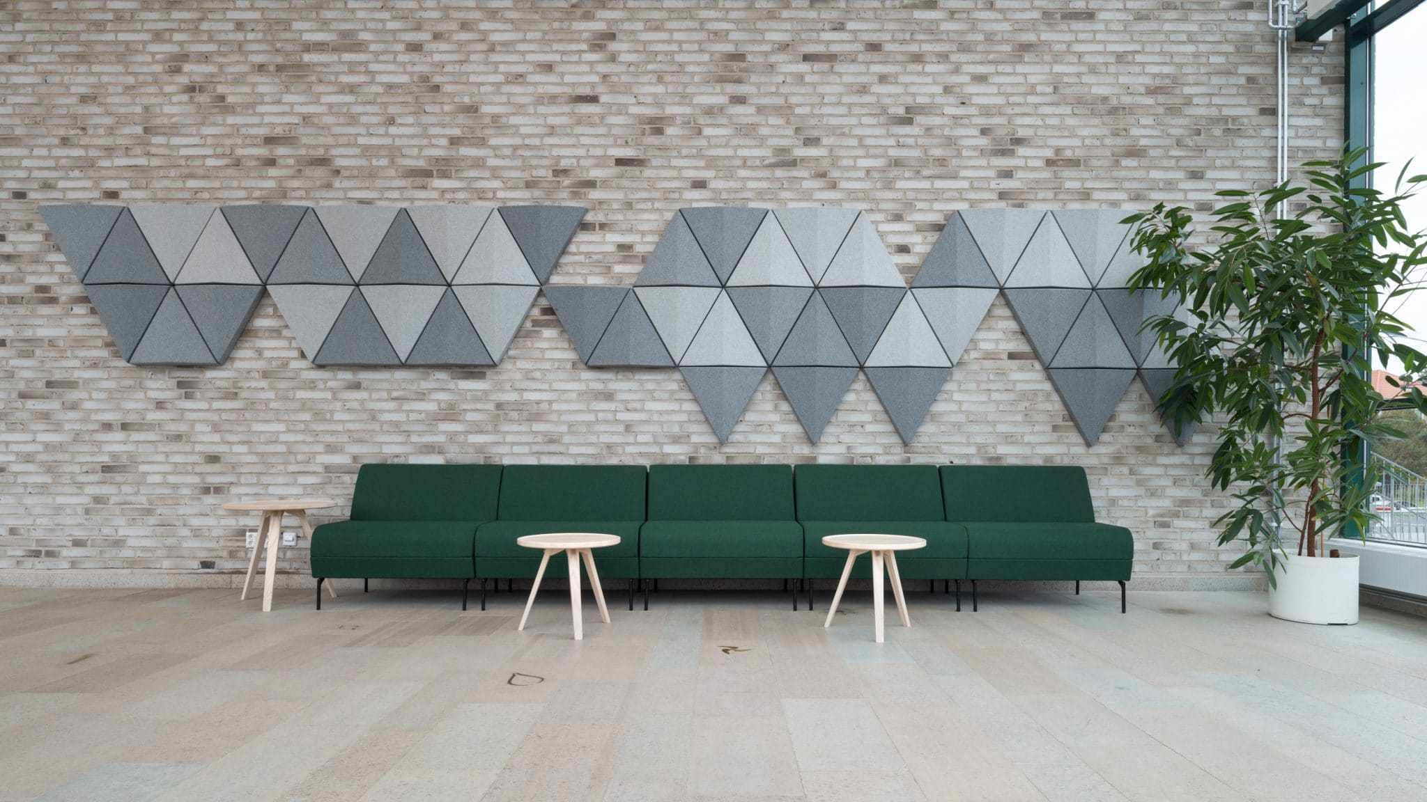 Panneau acoustique mural pour bureau Bits Wall