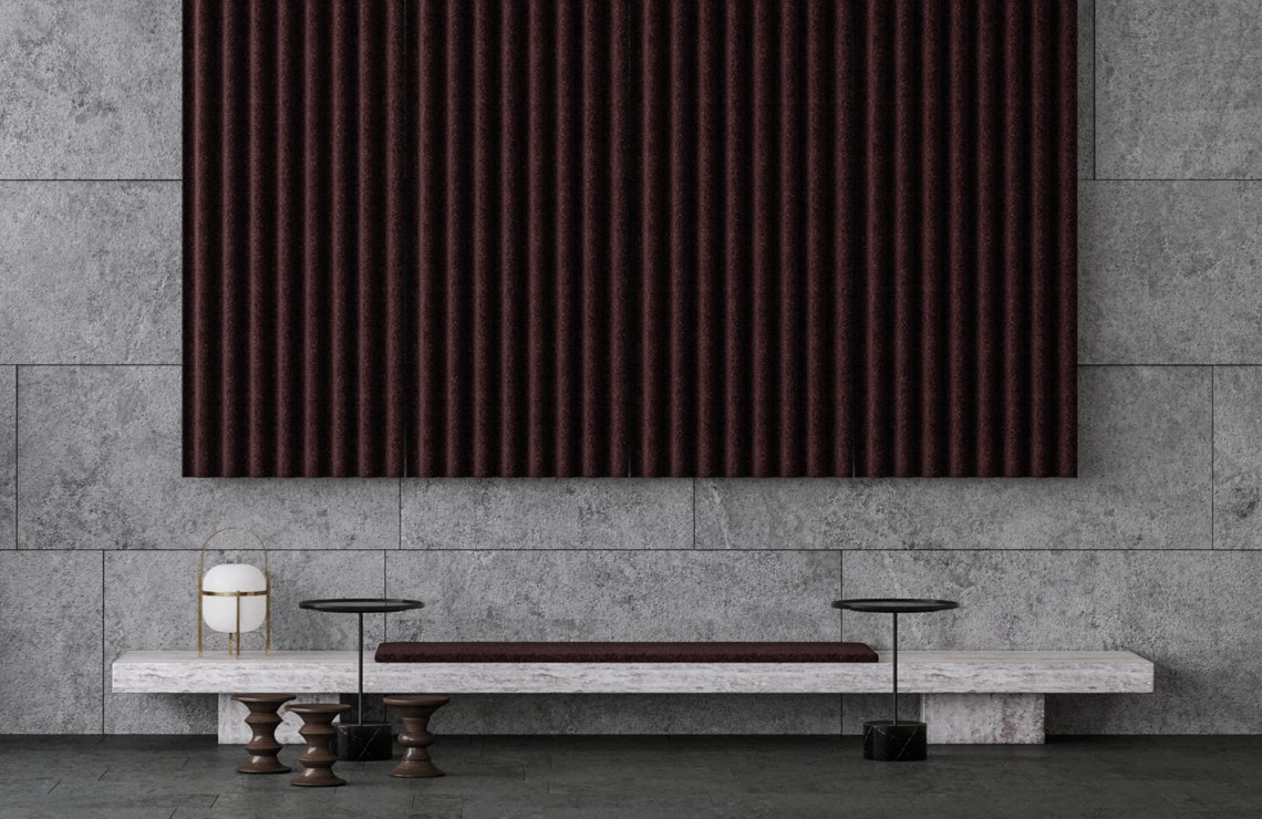 Mur acoustique design en feutre comprimé Scala – Image 4
