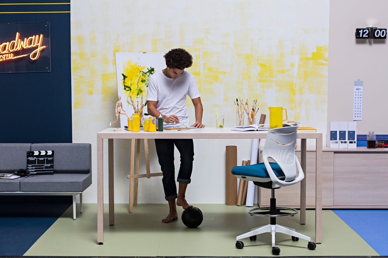 siège bureau pivotant et ergonomique efit