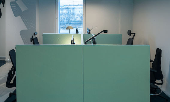 ecran de separation acoustique pour bureau soneo floor