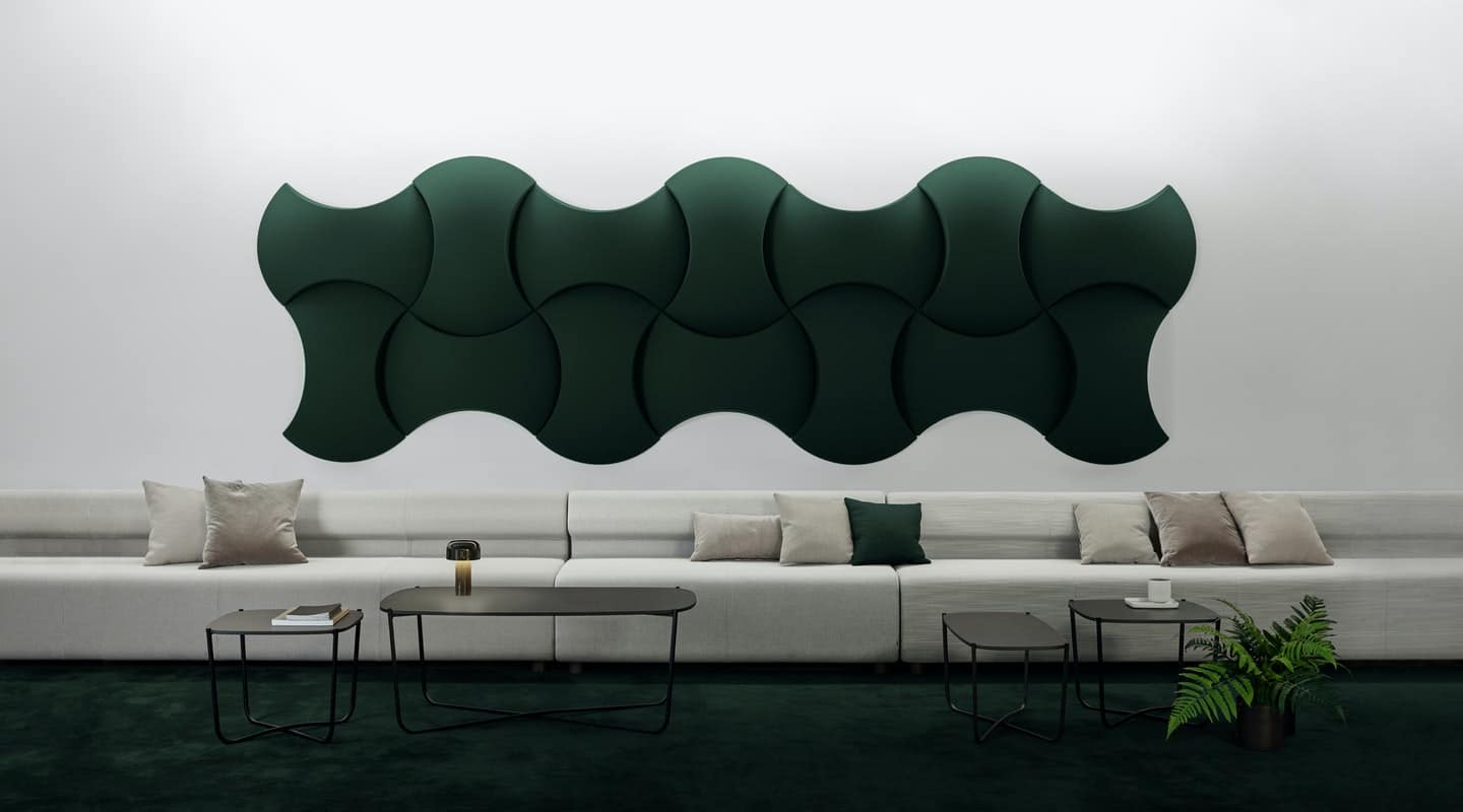 Panneau acoustique décoratif et modulable Sky
