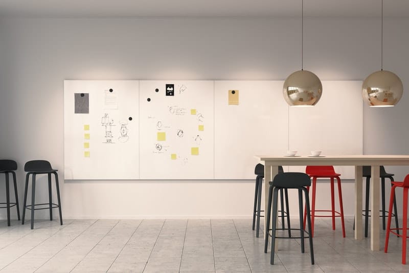 Tableau blanc mural émaillé ProVision E3
