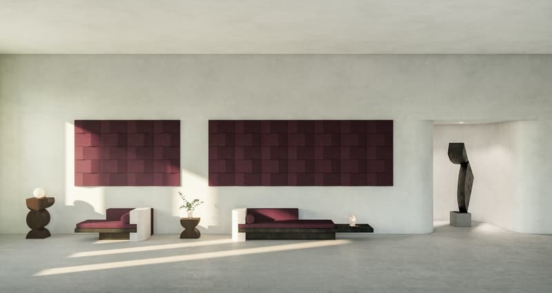 Panneaux muraux acoustiques modulables Triline – Image 2
