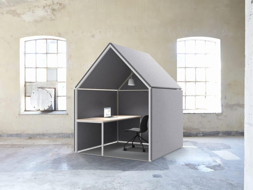 cabane acoustique de bureau barn 235