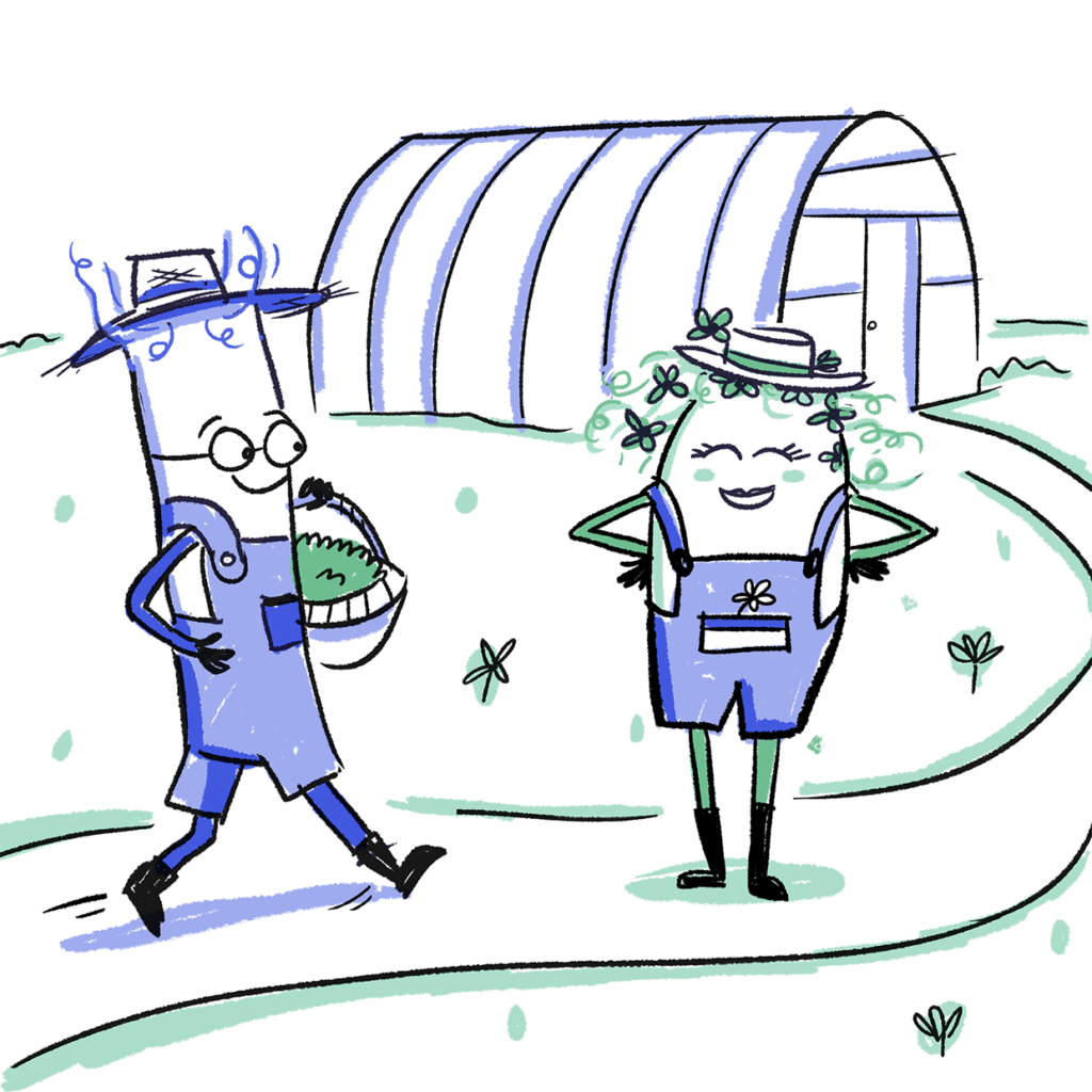 Spiru et Line, Etika Spirulina