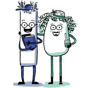 Illustration de Spiru&Line avec conseils pour la première utilisation de la spiruline bio en poudre